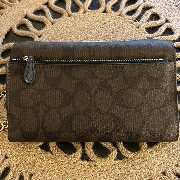 EUC Coach Trifold Wallet, Brown - Picture 6 of 10